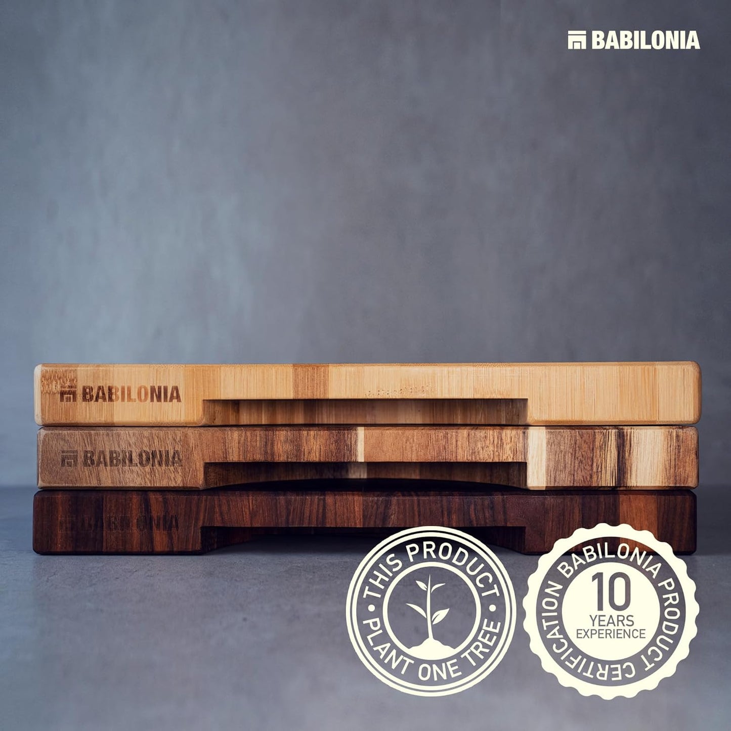 American Black Walnut Cutting Board (ExtraThick 1.7"), Premium Quality & Professional Butcher Block. Heavy Duty End Grain Wood Chopping Board 15.7"L x 10.2"W (Oil bottle & Plate included)