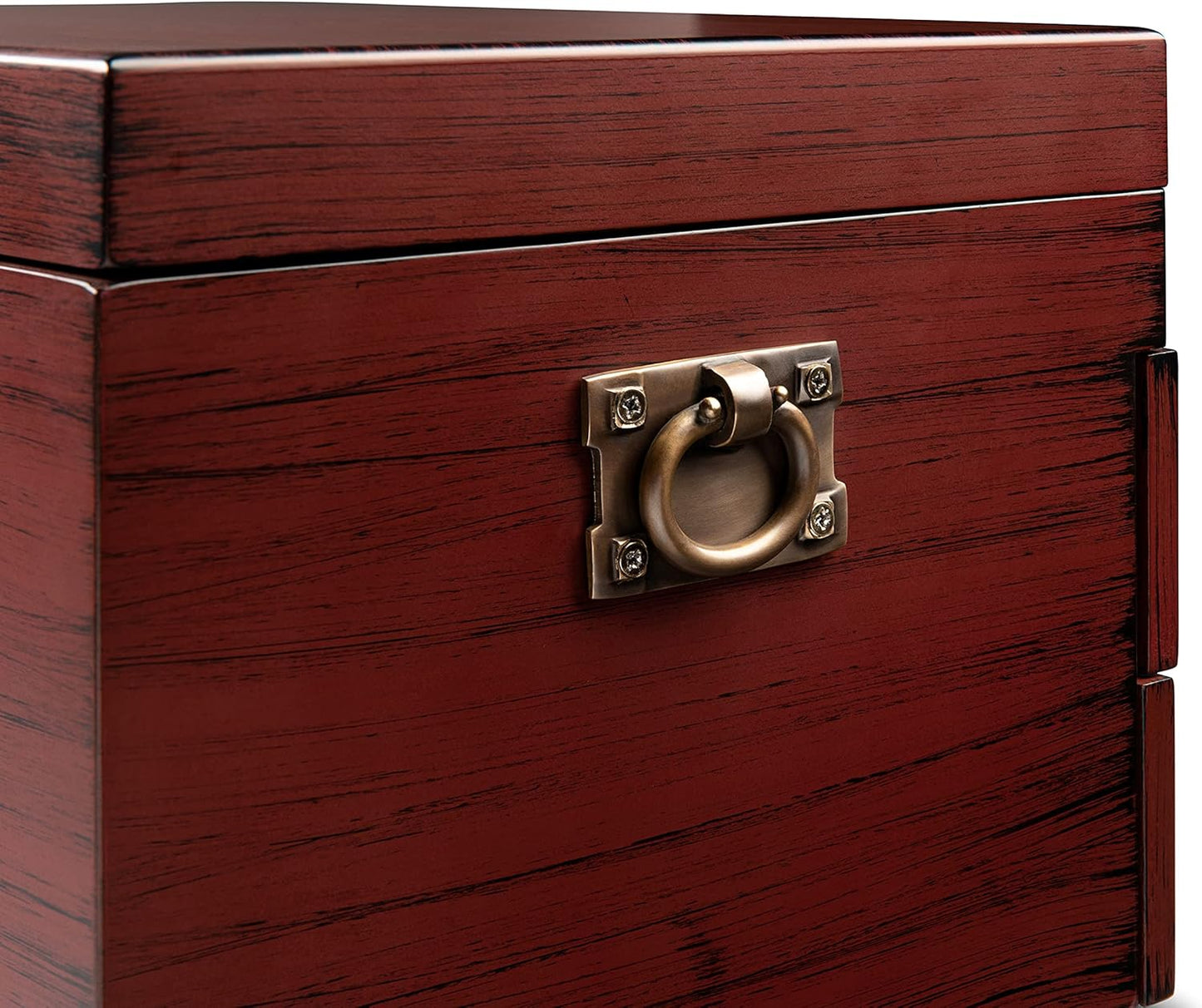 Royalty Art Fine Silverware Storage Box with Pull Out Drawer, 15” x 11”, Large Kitchen Counter Organizer for Flatware and Utensils, Decorative Home Decor Without The Flatware