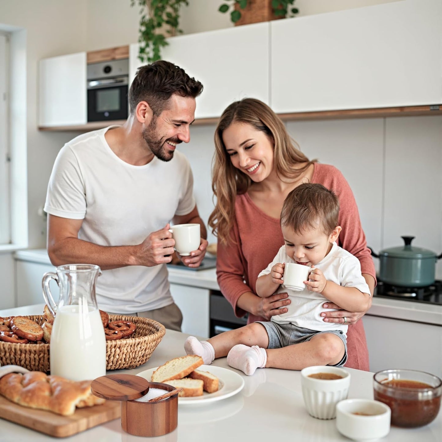 9-ounce Salt Cellar with Spoon and Swivel Lid, Acacia Wood Salt & Spice Box, Salt Keeper, Wood Jar for Kitchen, Perfect for Storing Table Salt, Gourmet Salts, Herbs, or Your Favorite Seasonings