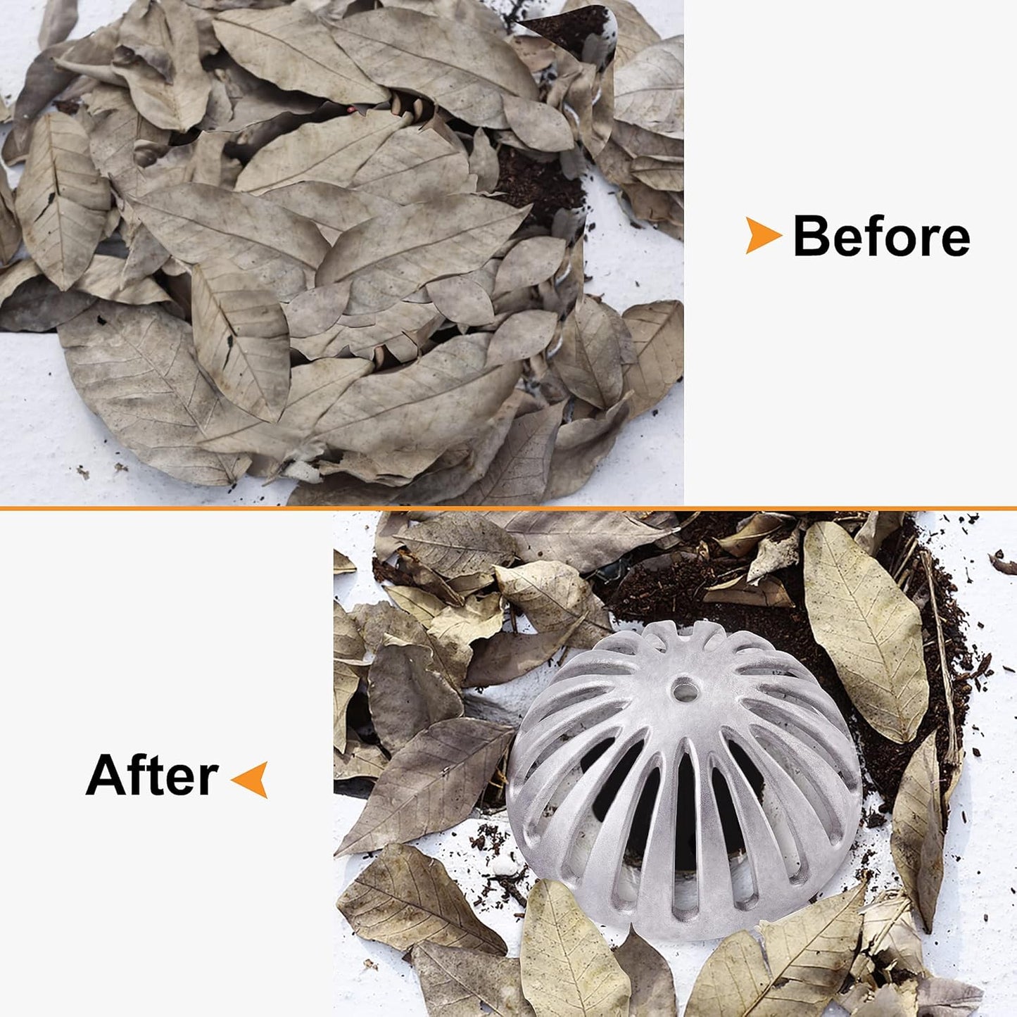 Heavy Duty Aluminum Floor Drain Cover, Floor Drain Strainer, Floor Sink Strainer, Dome Drain Cover for Restaurant, Home, Garden, Kitchen, Bar, Buffet or Food Service, 5-1/2" W x 2-1/4"H(1PCS)