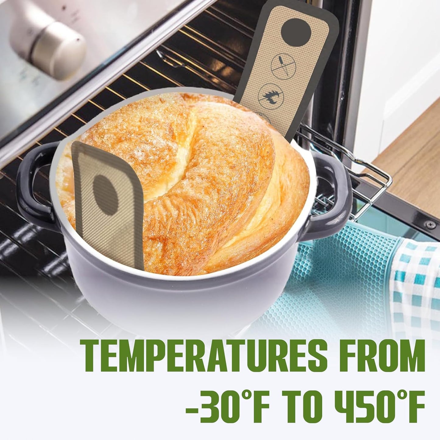 Silicone Baking Mat Cookie Sheet for Oven, Non-Stick Reusable Food Safe silicone mats for baking, Baking Sheet Liner, Oven Baking Sheet for Making Bread, Cookies,Macaron,Pizza(1+1 +2)