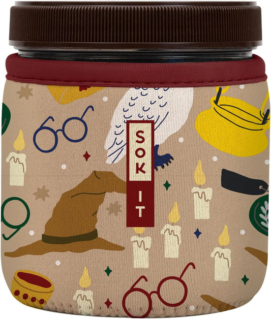 Sok It IceCreamSok Insulated Neoprene Cover (Horcrux, Straight Ice Cream Pints)