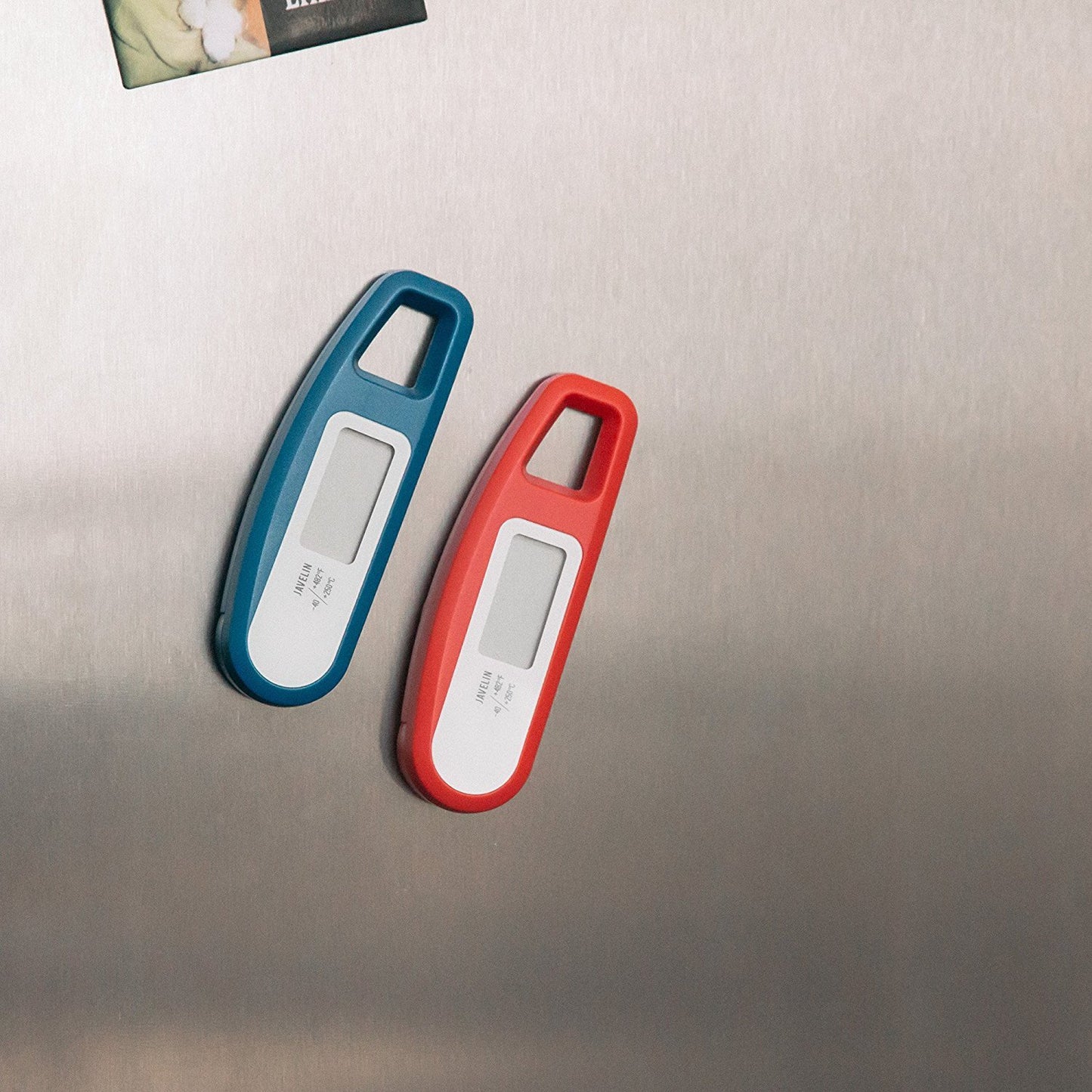 Lavatools Javelin® Ultra-Fast 3-Second Digital Instant Read Meat Thermometer for Grill and Cooking, 2.75" Probe, Compact Foldable Design, Large Display, IP65 Water Resistant, NSF Certified – Maize