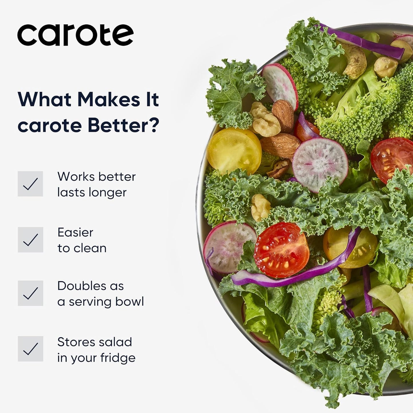 6.34 Qt Stainless Steel Salad Spinner, Large Lettuce Spinner Vegetable Fruit Washer, Vegetable Cleaner Salad Cleaner Lettuce Washer, Non-Slip Base, Multifunctional for Salad, Fruits