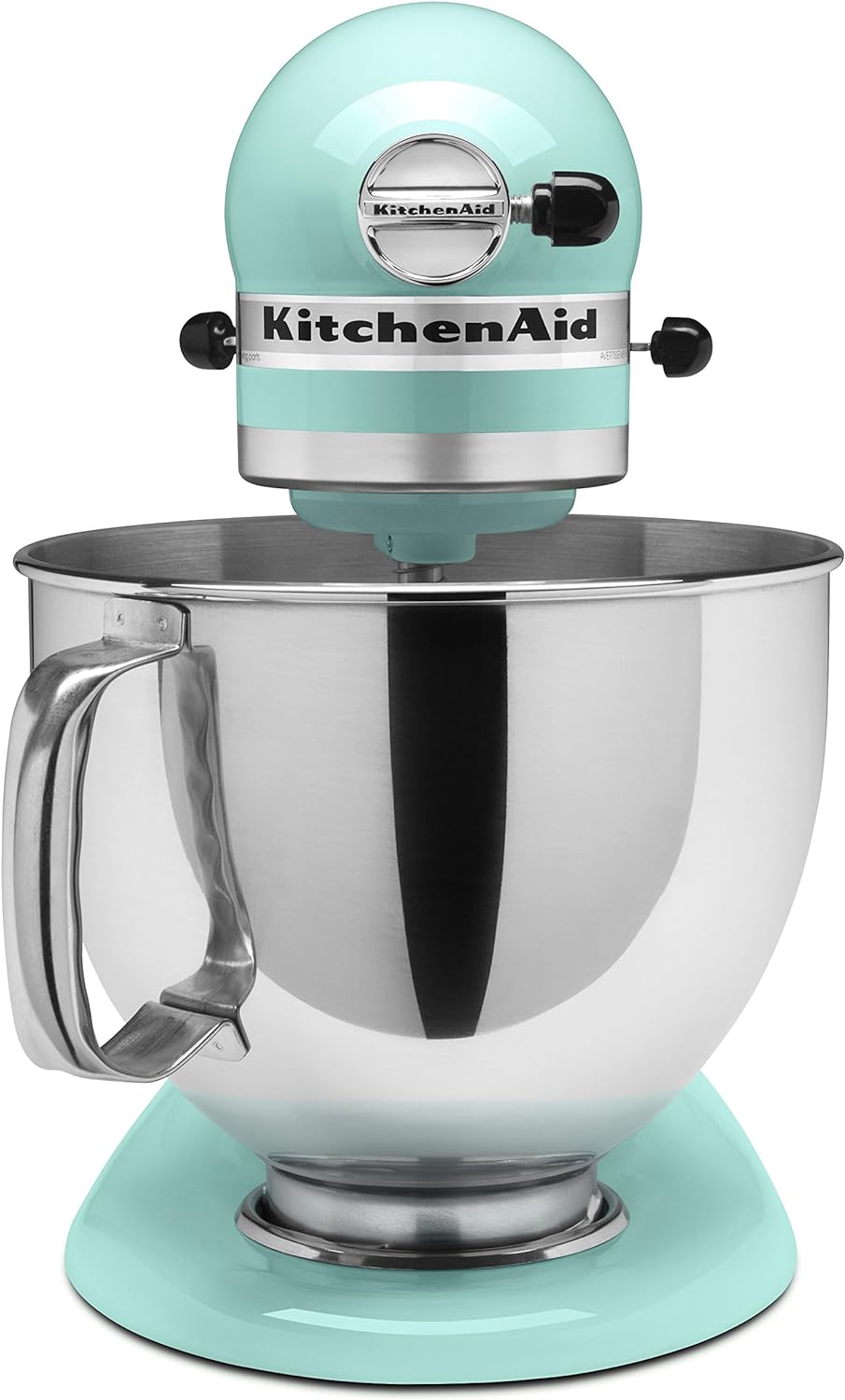 KitchenAid Artisan Series 5 Quart Tilt Head Stand Mixer with Pouring Shield KSM150PS, Ice Blue