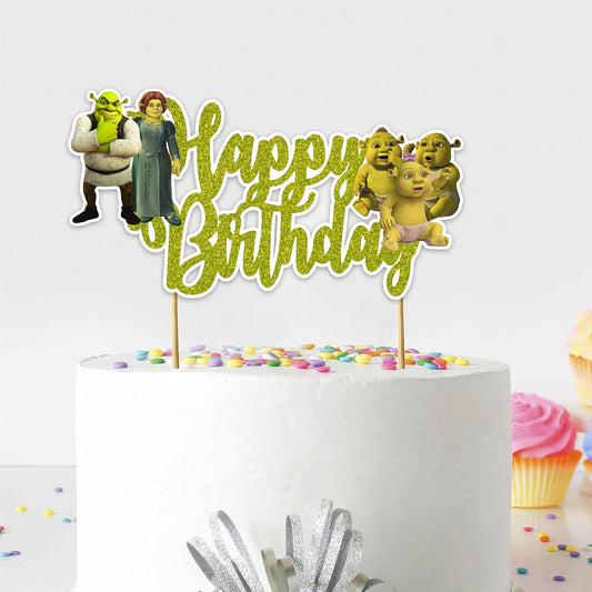 Seyal® Shrk Happy Birthday Cake Topper