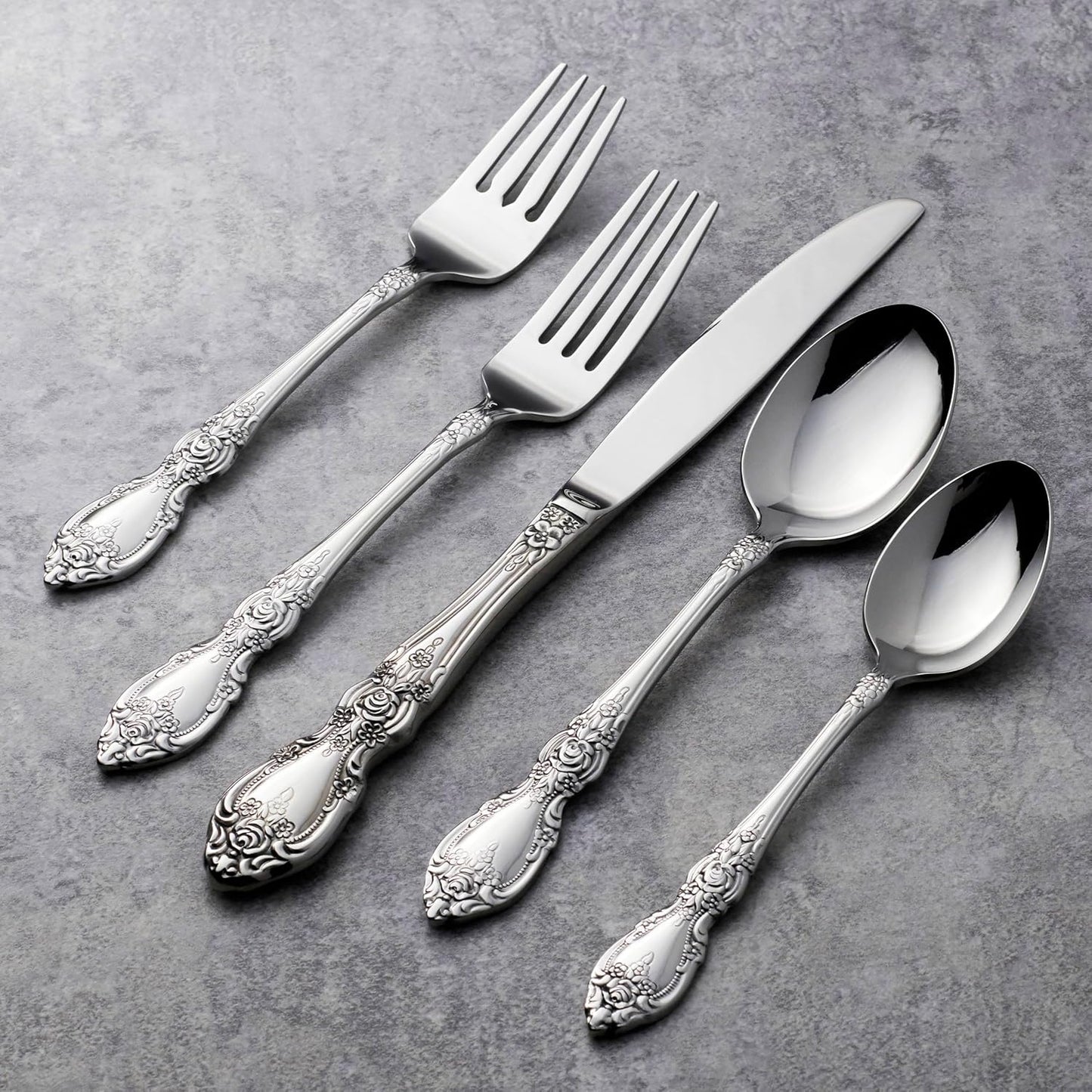 Oneida Wordsworth 20 Piece Service for 4, Silverware Set