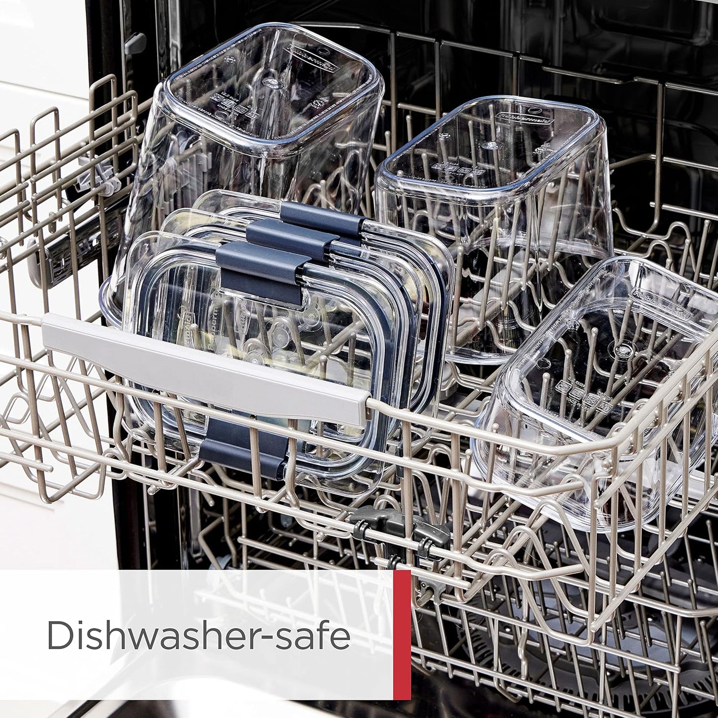 Rubbermaid Brilliance Pantry 10 Piece Set, Clear and Airtight Food and Pantry Storage Containers