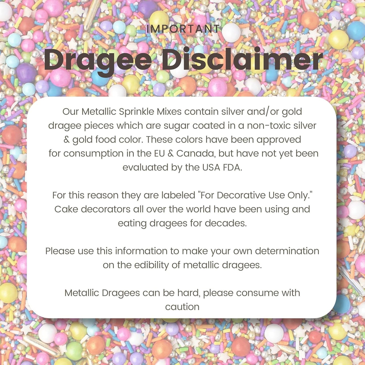 Sprinkle Pop Rainbow Road Sprinkle Mix| Blend of White Red Orange Yellow Green Blue Pink Purple Rainbow Sprinkles Made in USA for Decorating Birthday Cakes Cookie Cupcakes Ice Cream Chocolate,2oz