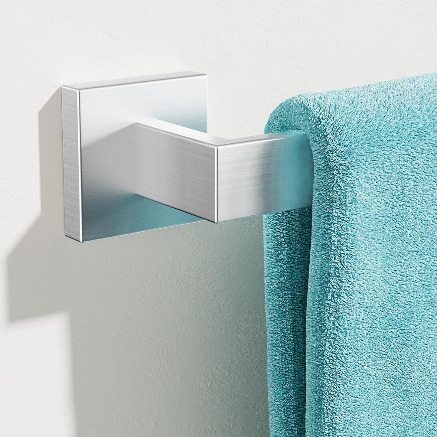 Alise Brushed Nickel Towel Bars,11.82 Inch Towel Holder Towel Racks for Bathroom and Lavatory,SUS304 Stainless Steel Hand Towel Hanger Rail Wall Mount,Useable Length 10.04 Inch Towel Bar, GYT030-LS