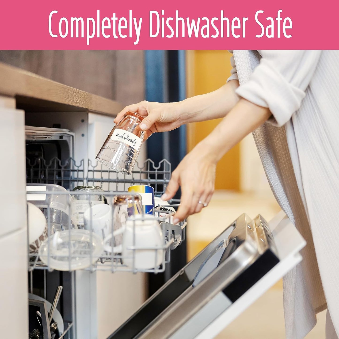 500 Dissolvable Canning Labels, Removable Freezer Pantry Stickers with Perforation Line No Residue Left for Food Containers Jars Kitchen Restaurant Storage Organization (1” x 2”)