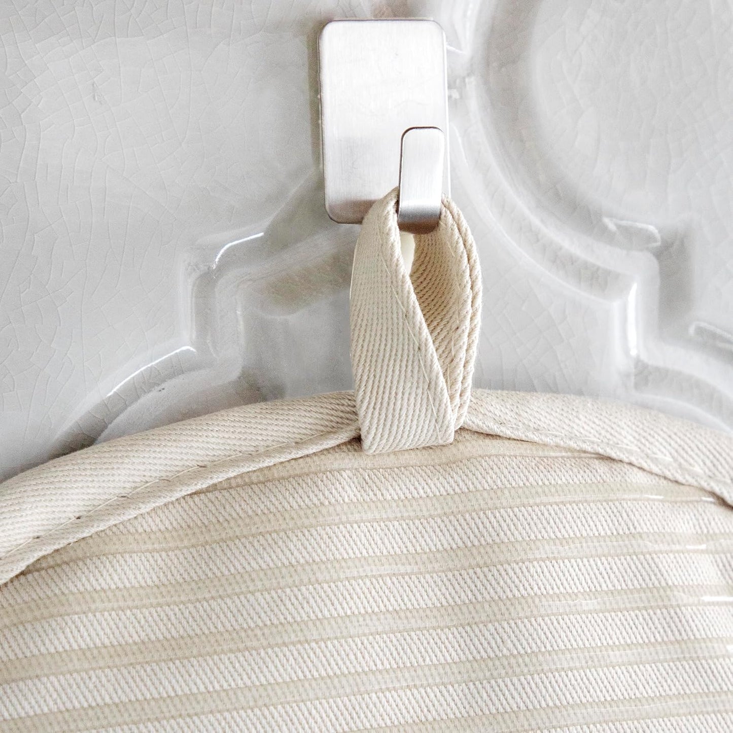 All-Clad Premium Pot Holder & Hot Pad: Heat Resistant to 500 Degrees - 100% Cotton, 10"x6.25" Hot Pad for Kitchen and Barbeque, 4-Pack, Almond